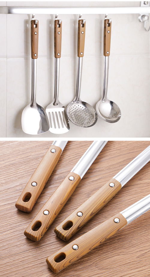 不銹鋼廚具套裝 鍋鏟、湯勺、漏勺與粥勺——提升家庭烹飪體驗的實用選擇